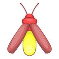 Midge icon, cartoon style