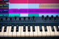 Midi keyboard with daw 2