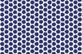 Midnight blue geometric tile pattern with seamless symmetry and modern aesthetics. Decorative background concept Royalty Free Stock Photo