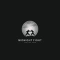 Midnight fight logo design inspiration