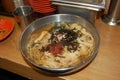 `Midnight Food` Korean anchovy noodles Soup, myulchi guksu, Seoul Style, Korea