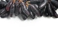 Midnight Long Black Grapes Royalty Free Stock Photo