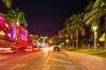 Midnight on Ocean Drive long exposure image