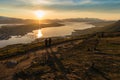 Midnight Sun in Tromso, Norway Royalty Free Stock Photo