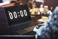 Midnight Time Tomorrow Timing Concept Royalty Free Stock Photo