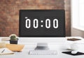 Midnight Time Tomorrow Timing Concept Royalty Free Stock Photo