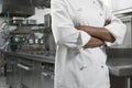 Midsection Of Chef With Arms Crossed