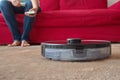 Controlling robotic vacuum cleaner