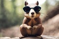 Grizzled giant squirrel sunglasses