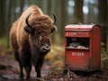 Bison mailing letter postbox camera settings