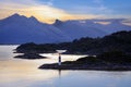 Vestfjorden, Lofoten islands, Norway Royalty Free Stock Photo