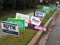 Midterm Election Signs