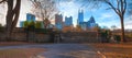 Midtown Atlanta and Piedmont Park, USA Royalty Free Stock Photo