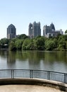Midtown Atlanta Skyline Royalty Free Stock Photo