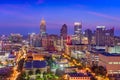 Midtown Atlanta Skyline Royalty Free Stock Photo