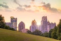 Midtown Atlanta skyline Royalty Free Stock Photo