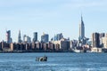 Midtown from Brooklyn Royalty Free Stock Photo