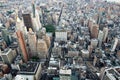 Midtown Manhattan, Madison Square Park and Flatiron Building, New York Royalty Free Stock Photo