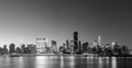 Midtown Manhattan skyline panoramic view Royalty Free Stock Photo