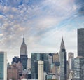 Midtown Manhattan skyscrapers, New York City Royalty Free Stock Photo