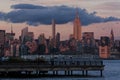 Midtown Manhattan at sunrise