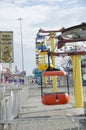 Midway ride at Oklahoma State Fair Royalty Free Stock Photo