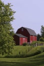 Midwest American Barn Royalty Free Stock Photo