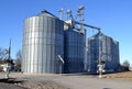 Midwest Grain Elevator Royalty Free Stock Photo