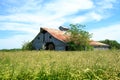Midwest Hay Barn Royalty Free Stock Photo