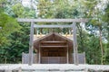 Ise Grand Shrine Ise Jingu Geku - outer shrine in Ise, Mie, Japan. The Shrine was a history of over Royalty Free Stock Photo