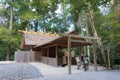 Ise Grand Shrine Ise Jingu Geku - outer shrine in Ise, Mie, Japan. The Shrine was a history of over Royalty Free Stock Photo