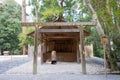 Ise Grand Shrine Ise Jingu Geku - outer shrine in Ise, Mie, Japan. The Shrine was a history of over Royalty Free Stock Photo