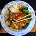 Mie Yamin Royalty Free Stock Photo