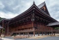 Mieido main hall of the Chion-in temple complex. Kyoto. Japan Royalty Free Stock Photo