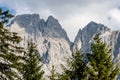 Mieming Range or Mieminger Mountains - Alps Tyrol Austria Royalty Free Stock Photo