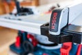 Bosch Gts 10 XC Professional table saw in a small woodworking shop.