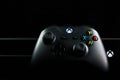 Xbox one video game and controller isolated Royalty Free Stock Photo