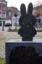 Miffy statue on Nijntjepleintje Utrecht
