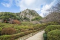 Mifuneyama Rakuen garden in Saga, northern Kyushu, Japan