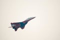 MiG-29 (Strizhi) demonstrates aerobatics