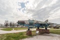 MIG 21F 13 Fishbed C Jet Fighter Royalty Free Stock Photo