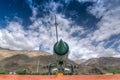 A MIG-21 fighter plane used by India in Kargil war 1999 Operation Vijay Royalty Free Stock Photo