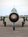 Mig-21 Fishbed supersonic jet fighter