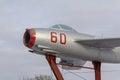 The Soviet fighter against the sky