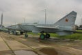 MiG-25 Soviet supersonic high-altitude twin-engine fighter-interceptor