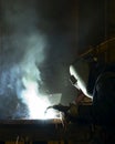 Mig welder Royalty Free Stock Photo