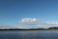 The mighty and great Vyatka river. Kirov region. July 2015.