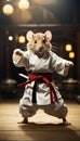 Mighty Mouse: Karate Action in a Martial Arts Extravaganza