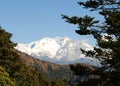 The Mighty Mt. Kanchenjunga Shines Brighter Royalty Free Stock Photo