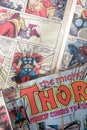 Thor comic strip page